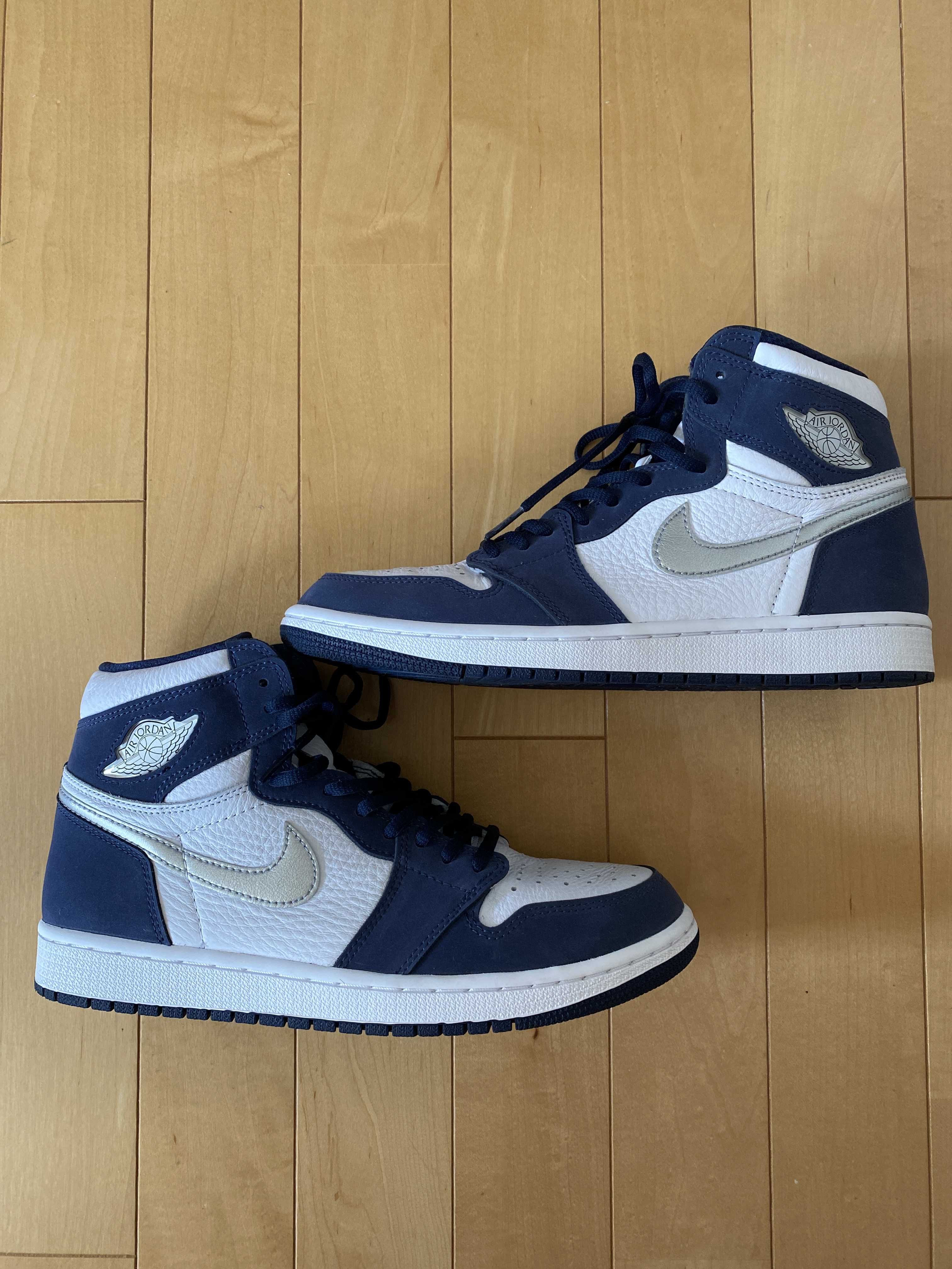 Nike Air Jordan 1 High OG CO.JP "White/Midnight Navy" (2020)(ブリーフケースなし)