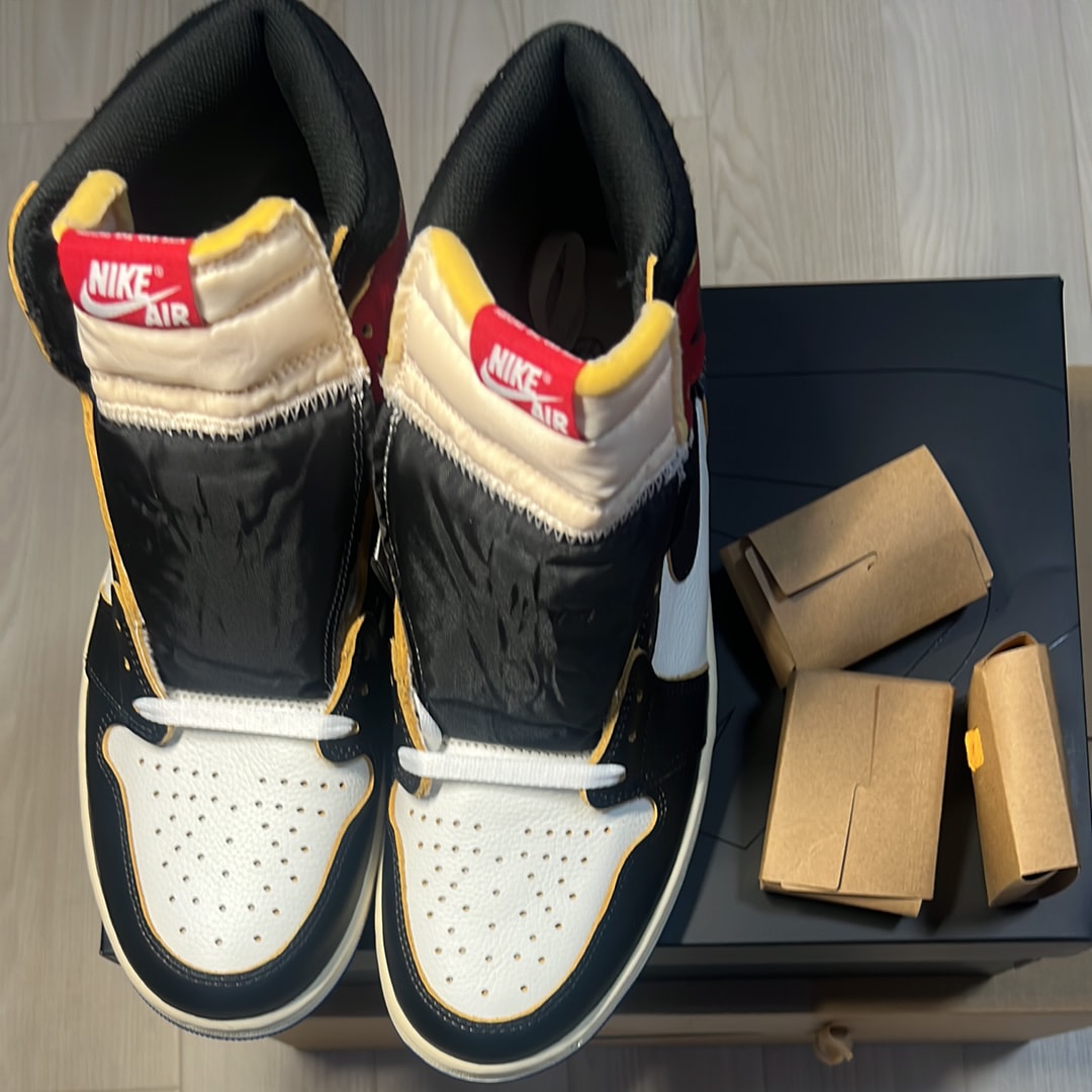 fragment design × UNION × Nike Air Jordan 1 High OG "Black/Varsity Red"