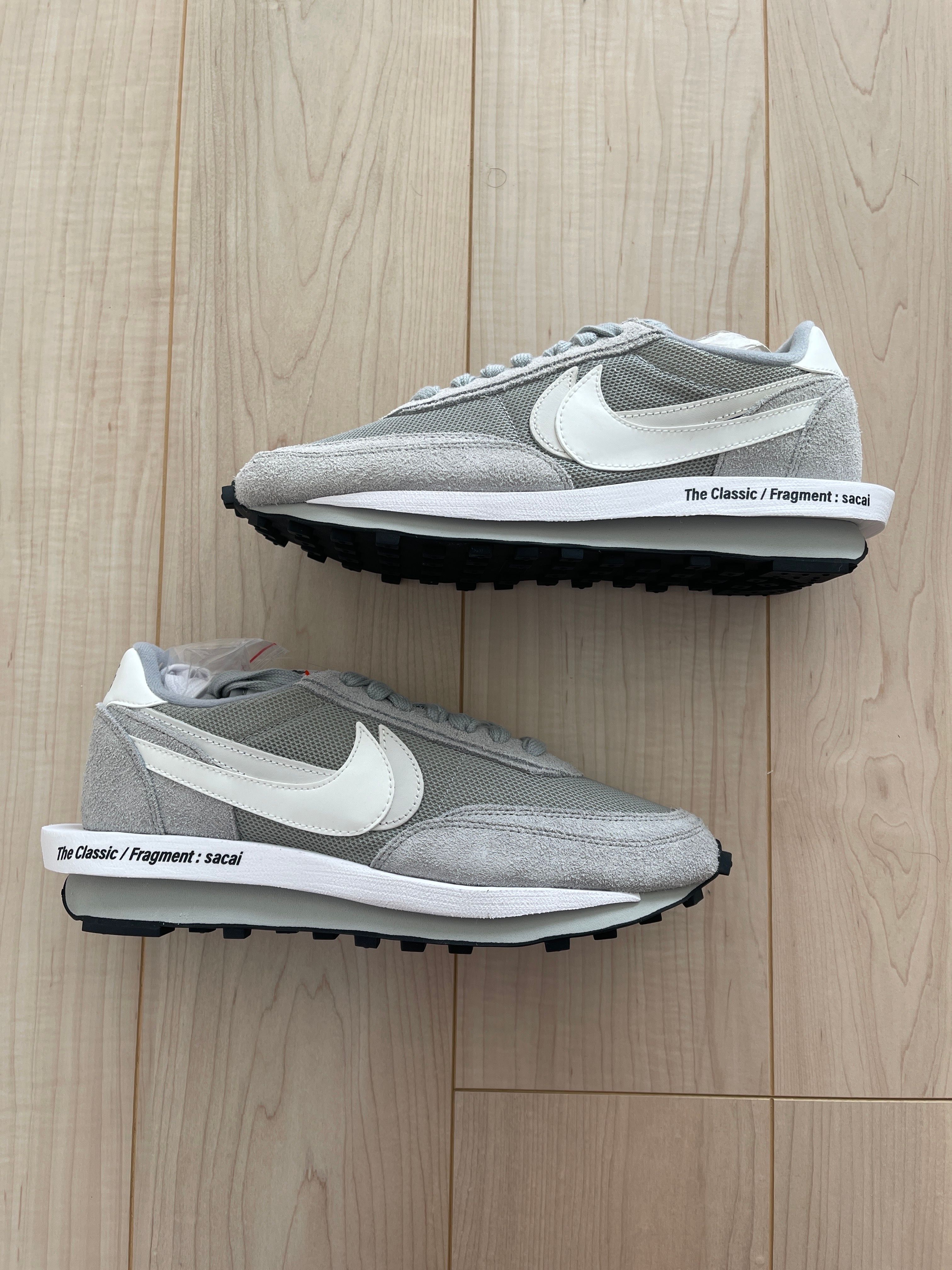 Fragment × sacai × Nike LD Waffle "Light Smoke Grey"