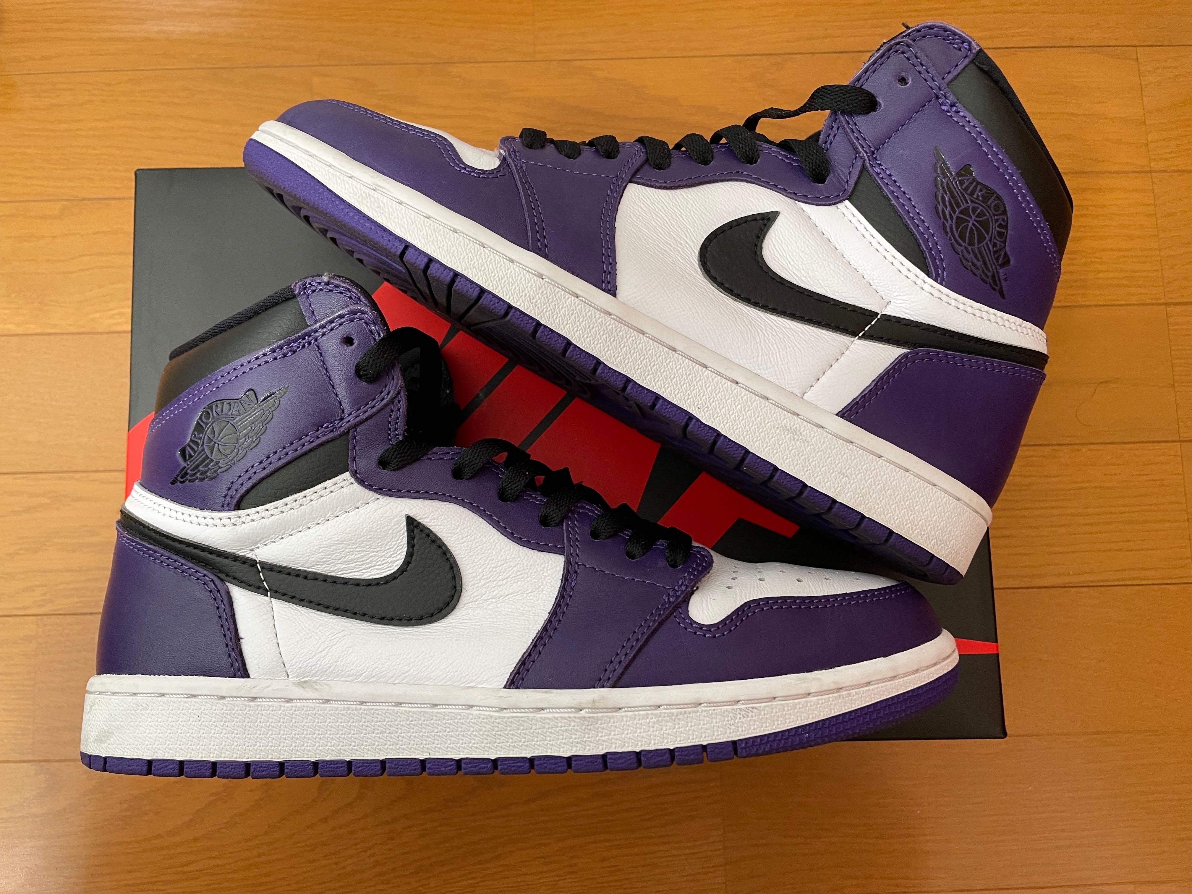 Nike Air Jordan 1 Retro High OG "Court Purple White/Black" (2020)