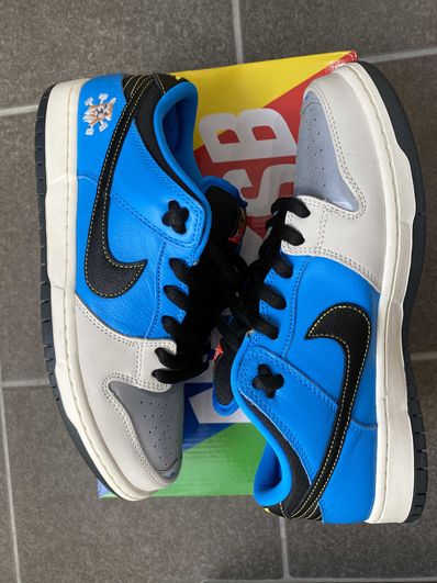 Instant Skateboards × Nike SB Dunk Low "Blue Hero"