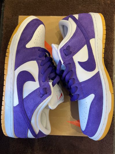 Nike SB Dunk Low Pro ISO Orange Label "Court Purple Gum"