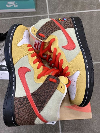 Color Skates x Nike SB Dunk High "Kebab And Destroy"