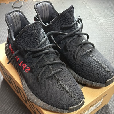 adidas YEEZY Boost 350 V2 "Core Black/Red" (2020)