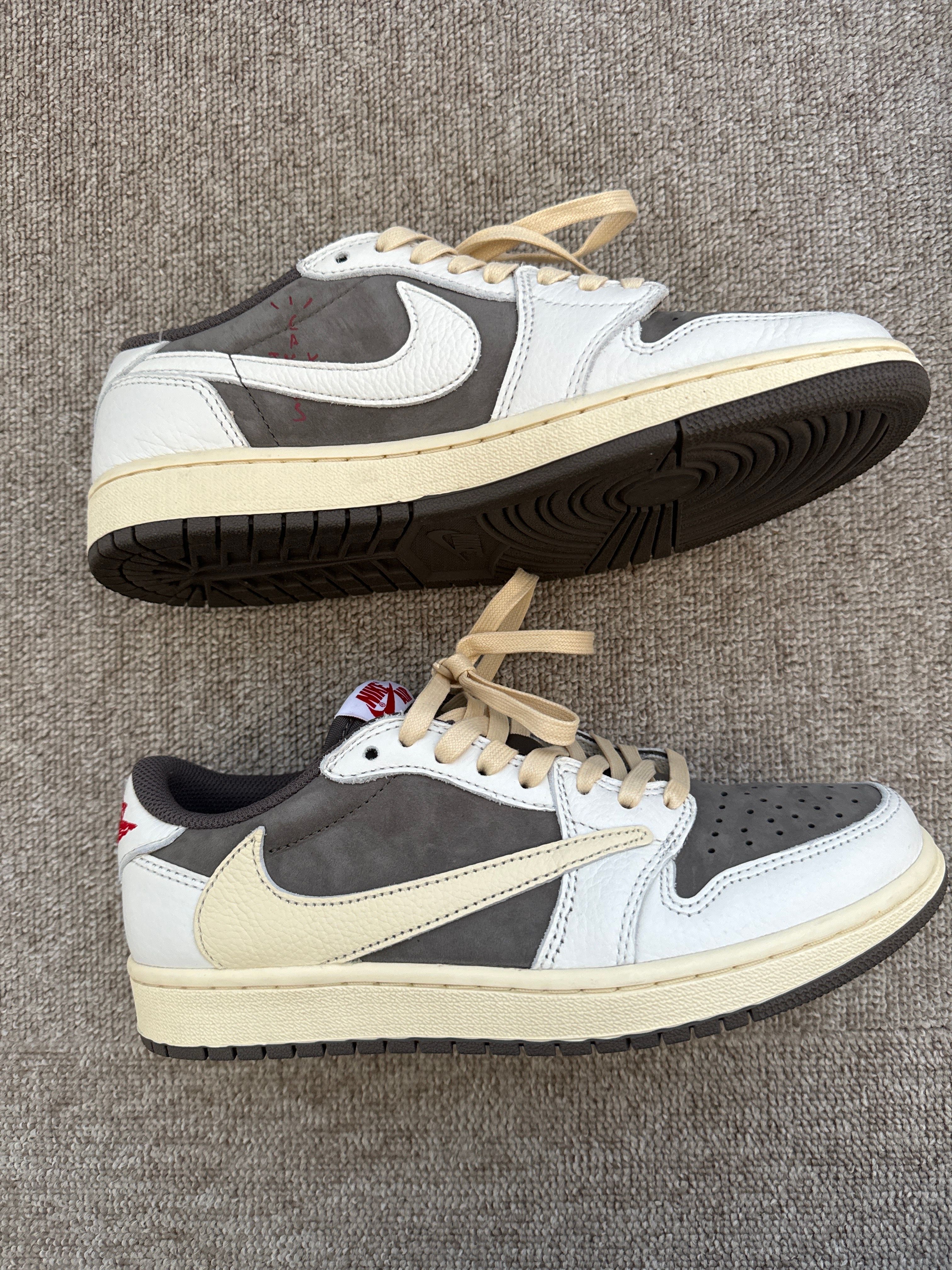 Travis Scott × Nike Air Jordan 1 Low OG SP "Reverse Mocha/Sail and Ridgerock"
