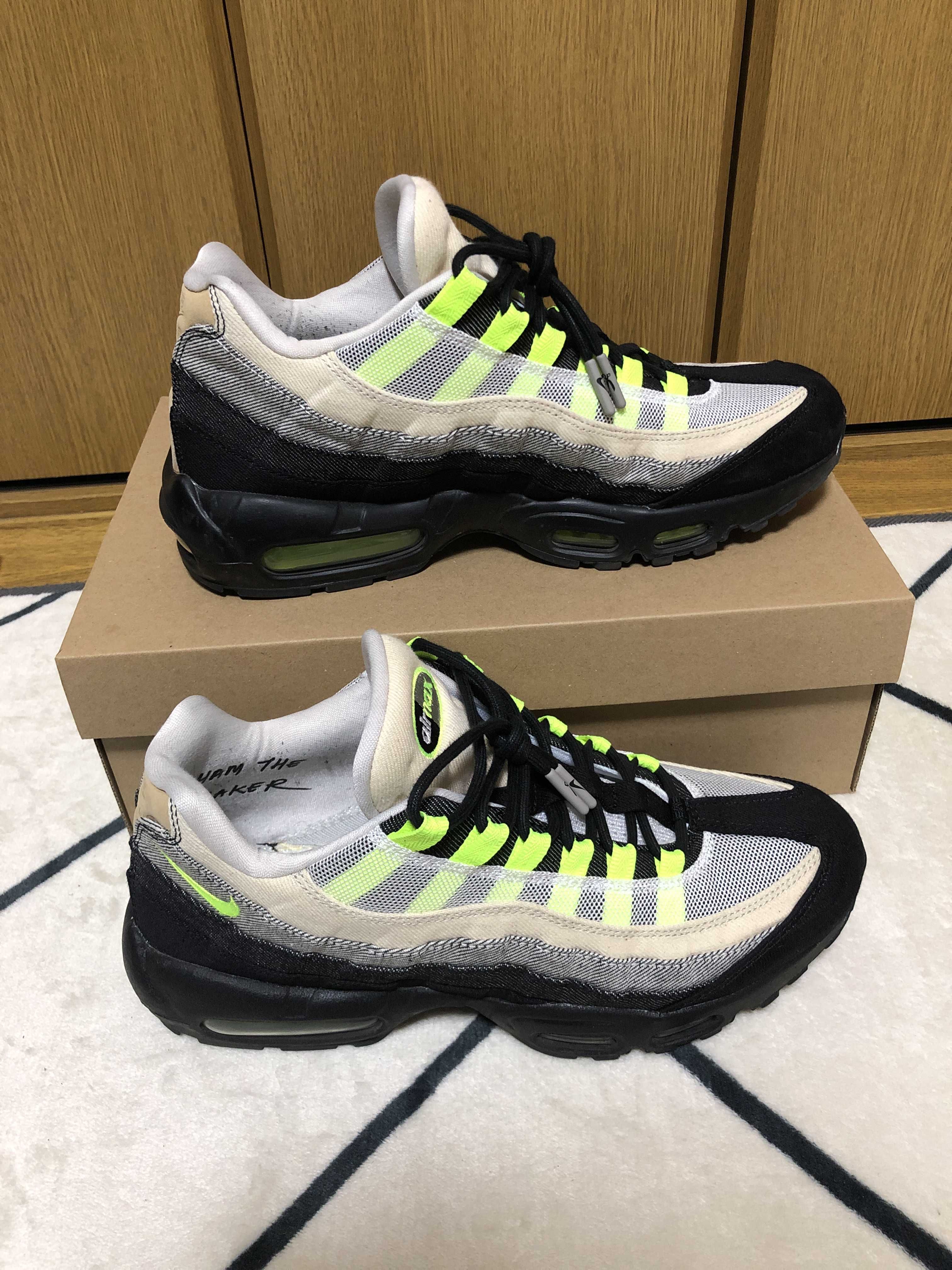 DENHAM × Nike Air Max 95 "Volt"