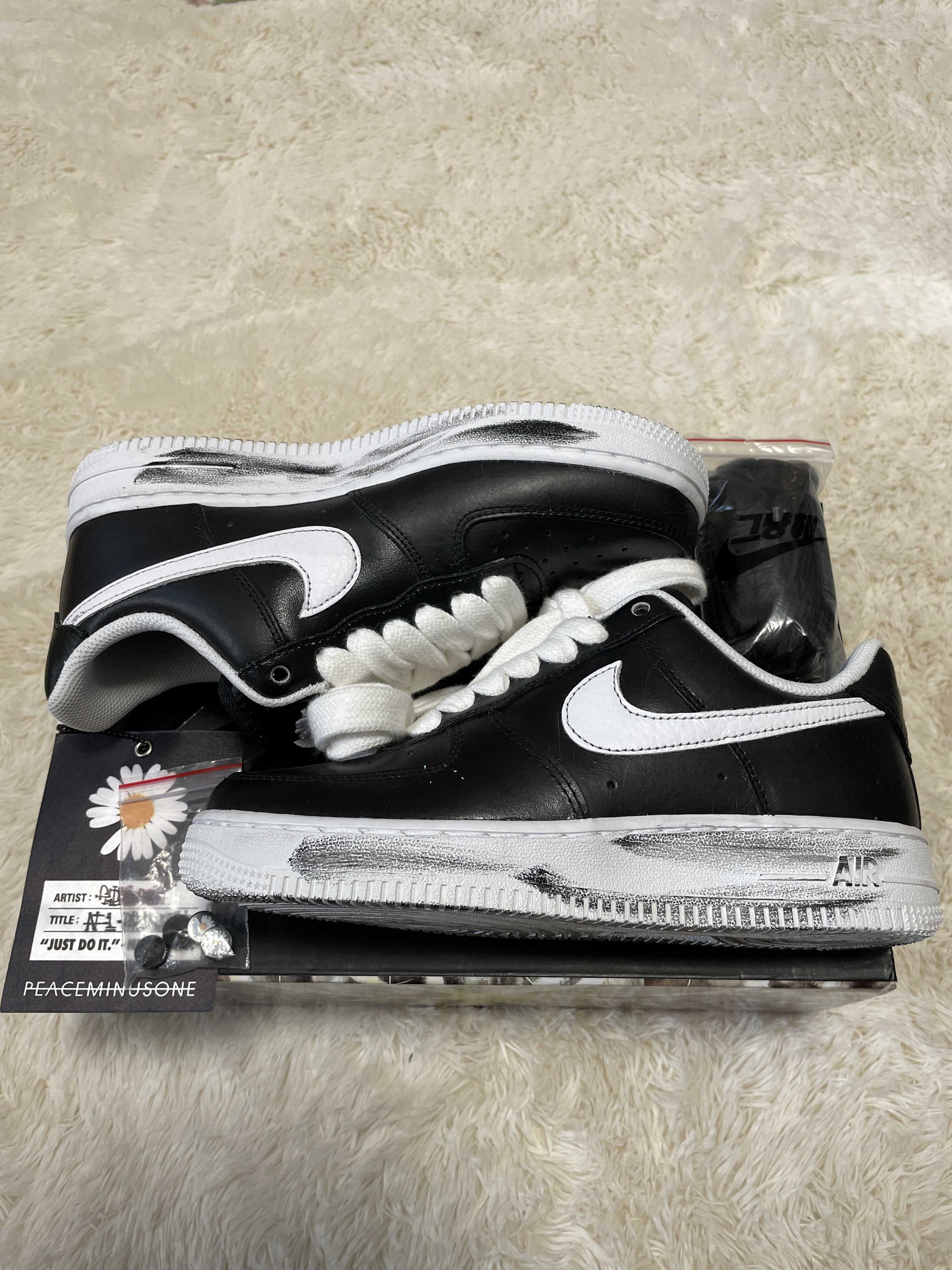 PEACEMINUSONE × Nike Air Force 1 Low Para Noise "Black" / G-DRAGON