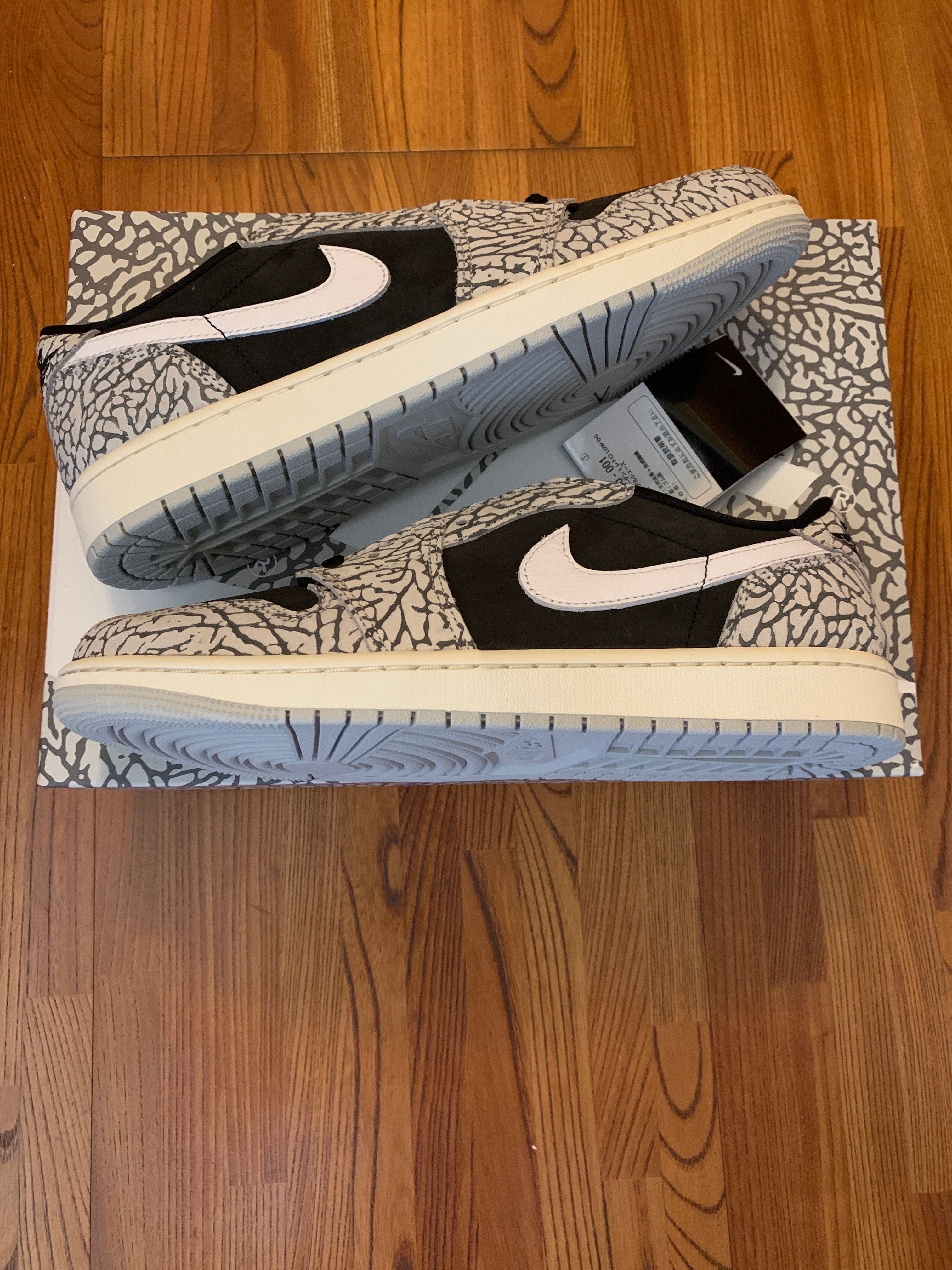 Nike Air Jordan 1 Retro Low OG "Black Cement"