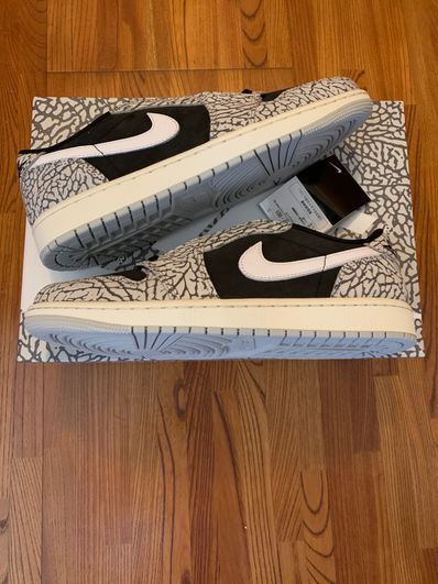 Nike Air Jordan 1 Retro Low OG "Black Cement"