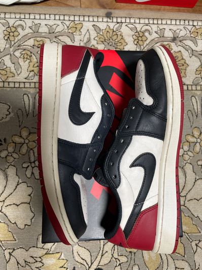 Nike Air Jordan 1 Retro Low OG "Black Toe"