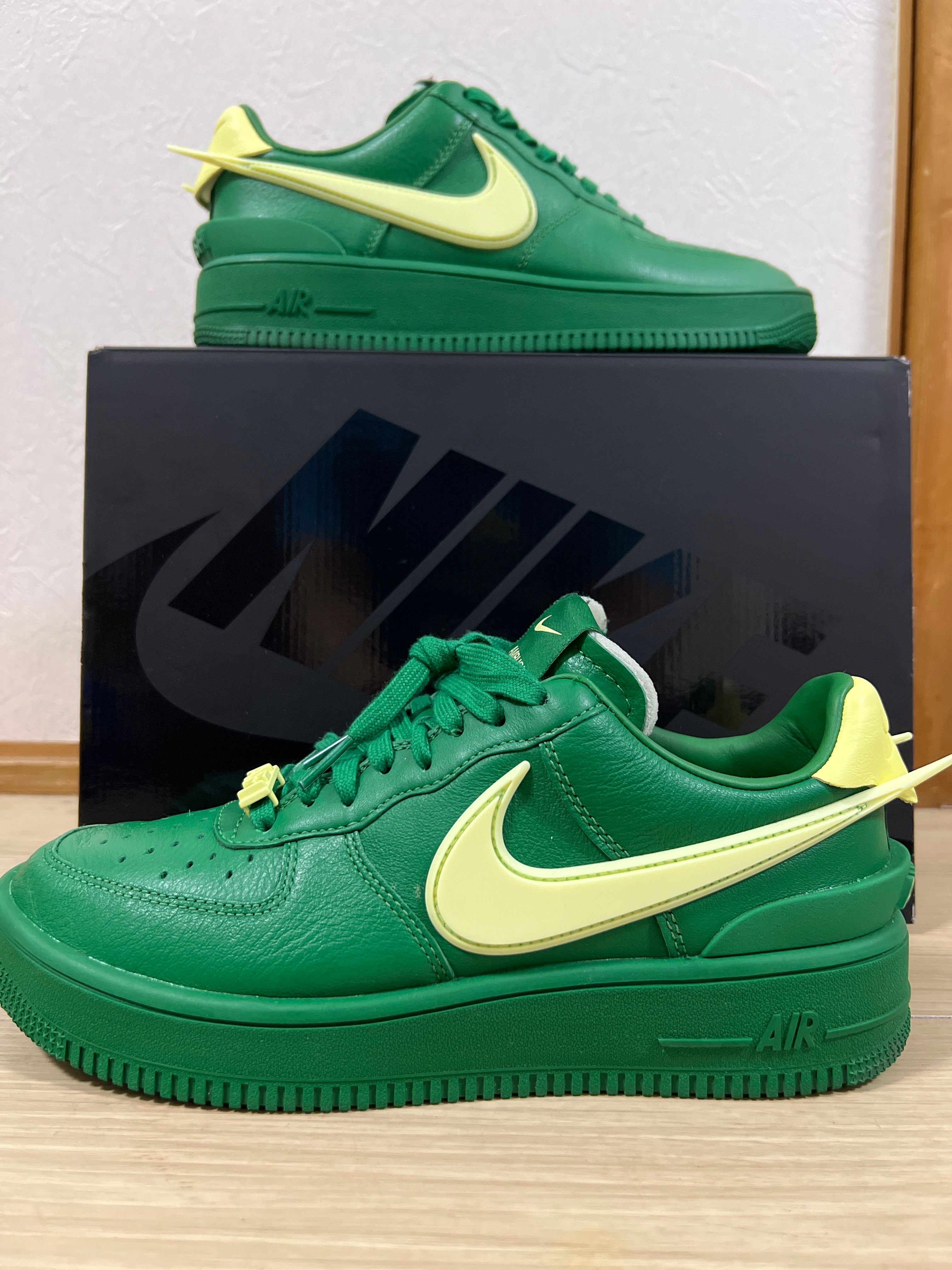 AMBUSH × Nike Air Force 1 Low "Pine Green and Citron"