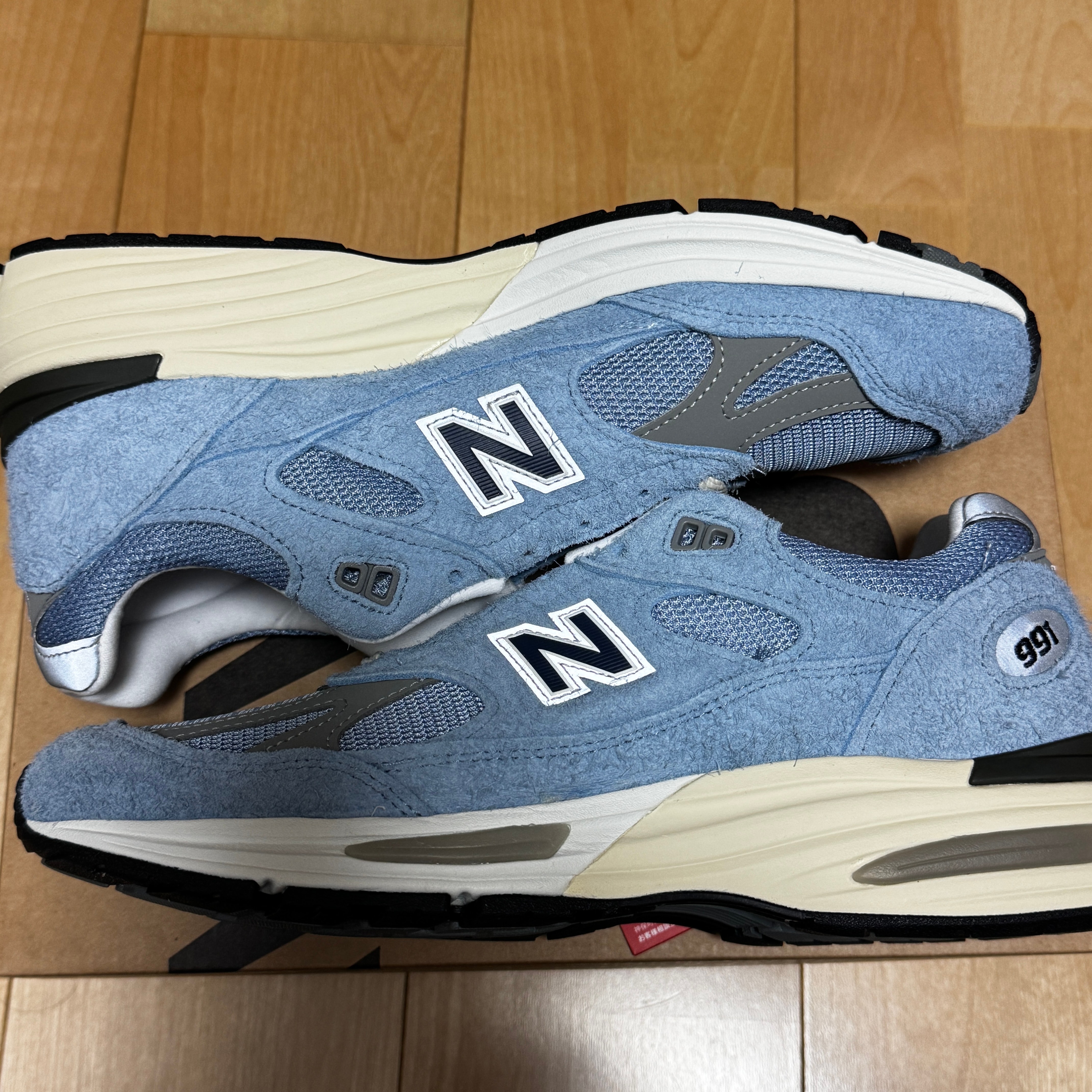 New Balance 991V2 Made in UK Grounded Pastels "Celestial Blue/Faded Denim/Moon Mist"