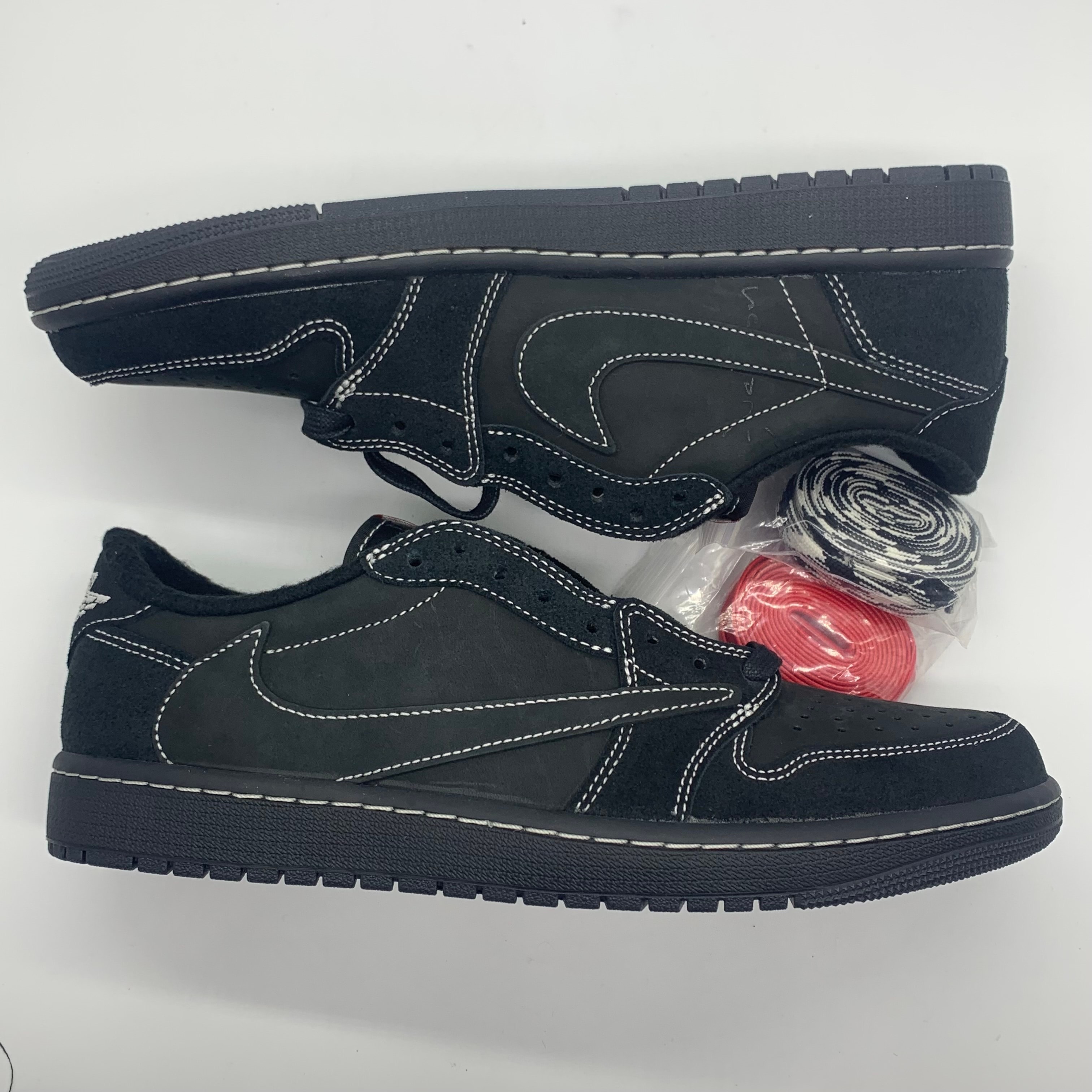 Travis Scott × Nike Air Jordan 1 Low OG SP "Black Phantom"