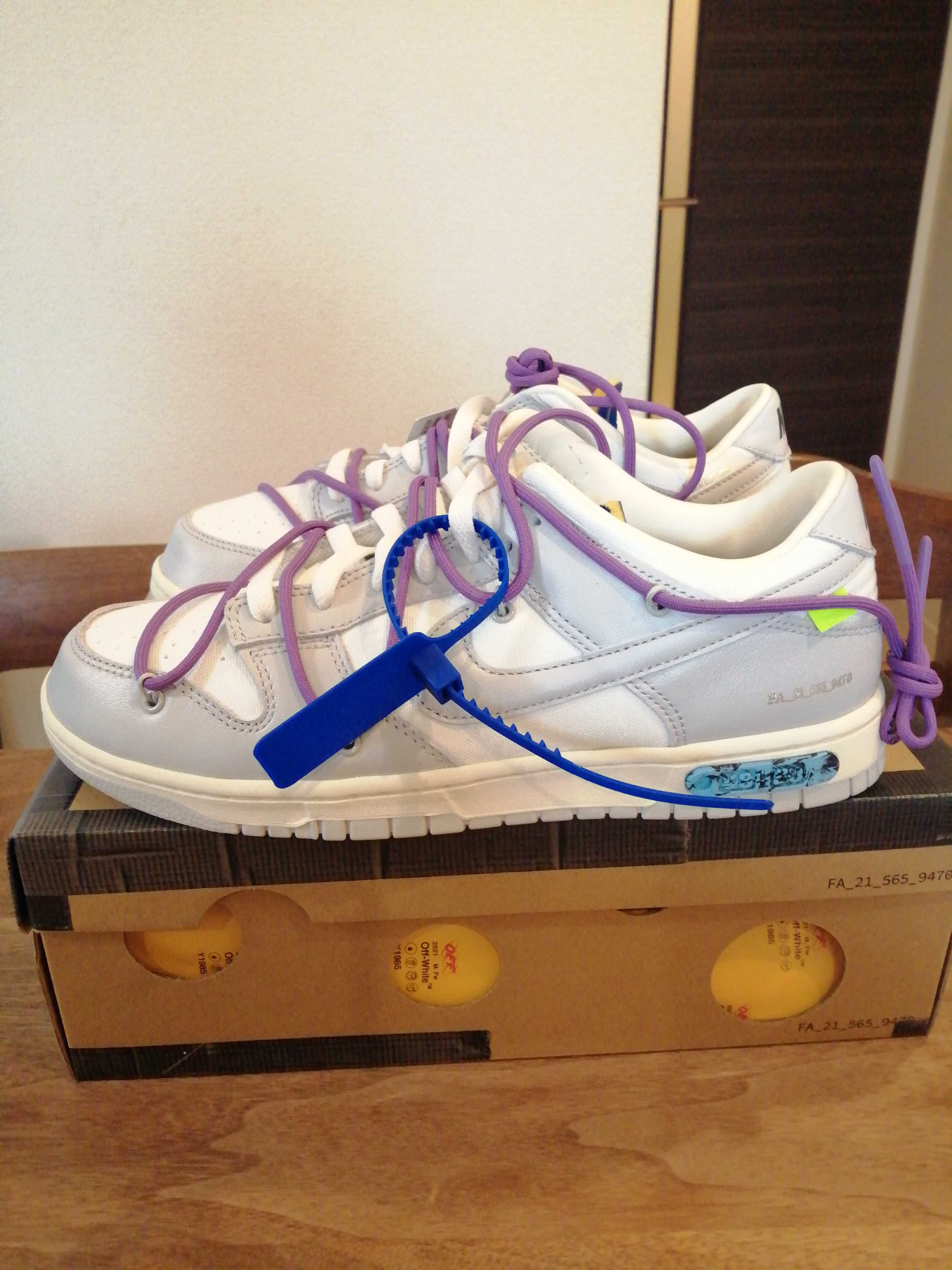 Off-White × Nike Dunk Low 1 of 50 "Lot.48" 