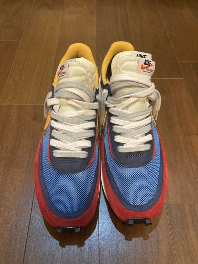 sacai × Nike LDV Waffle "Red/Blue"