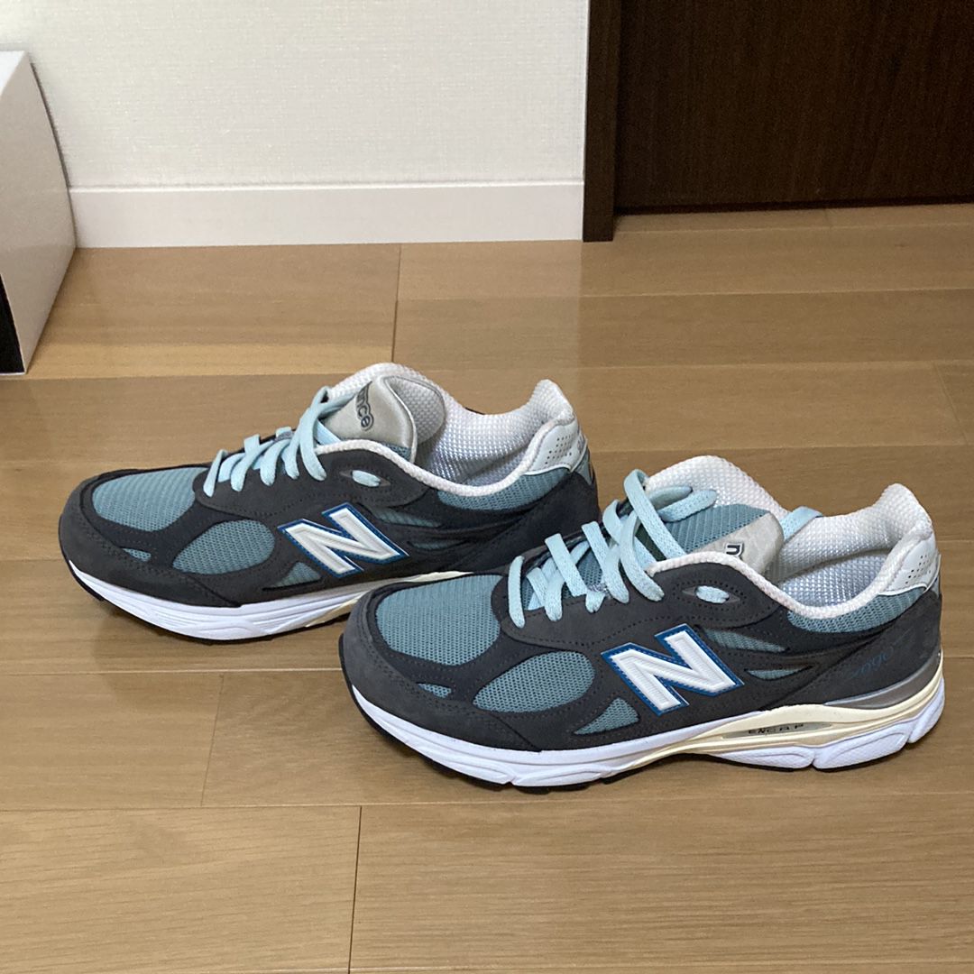 KITH × New Balance 990V3 "Steel Blue"