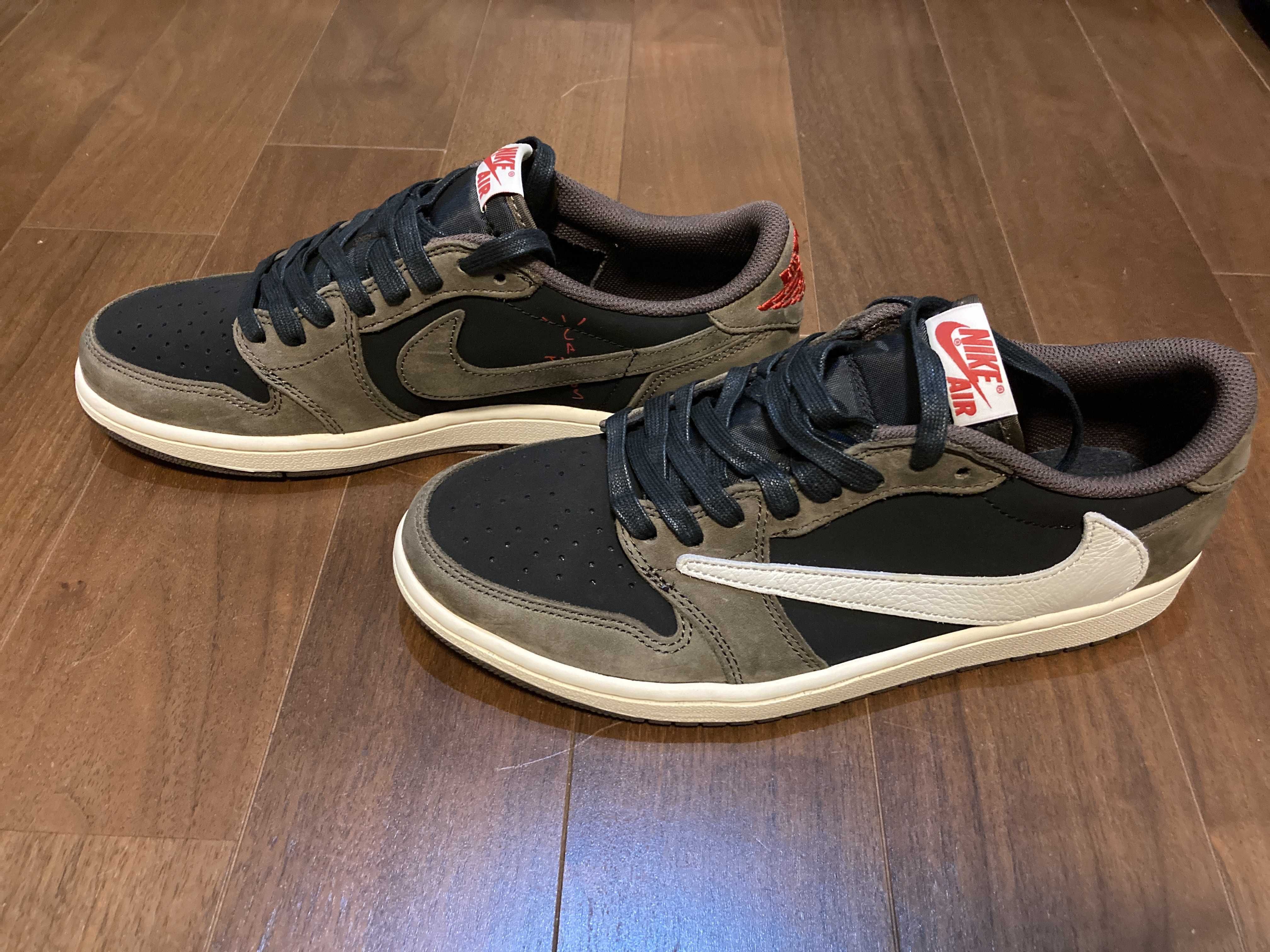 Travis Scott × Nike Air Jordan 1 Low OG SP-T "Black/Dark Mocha"
