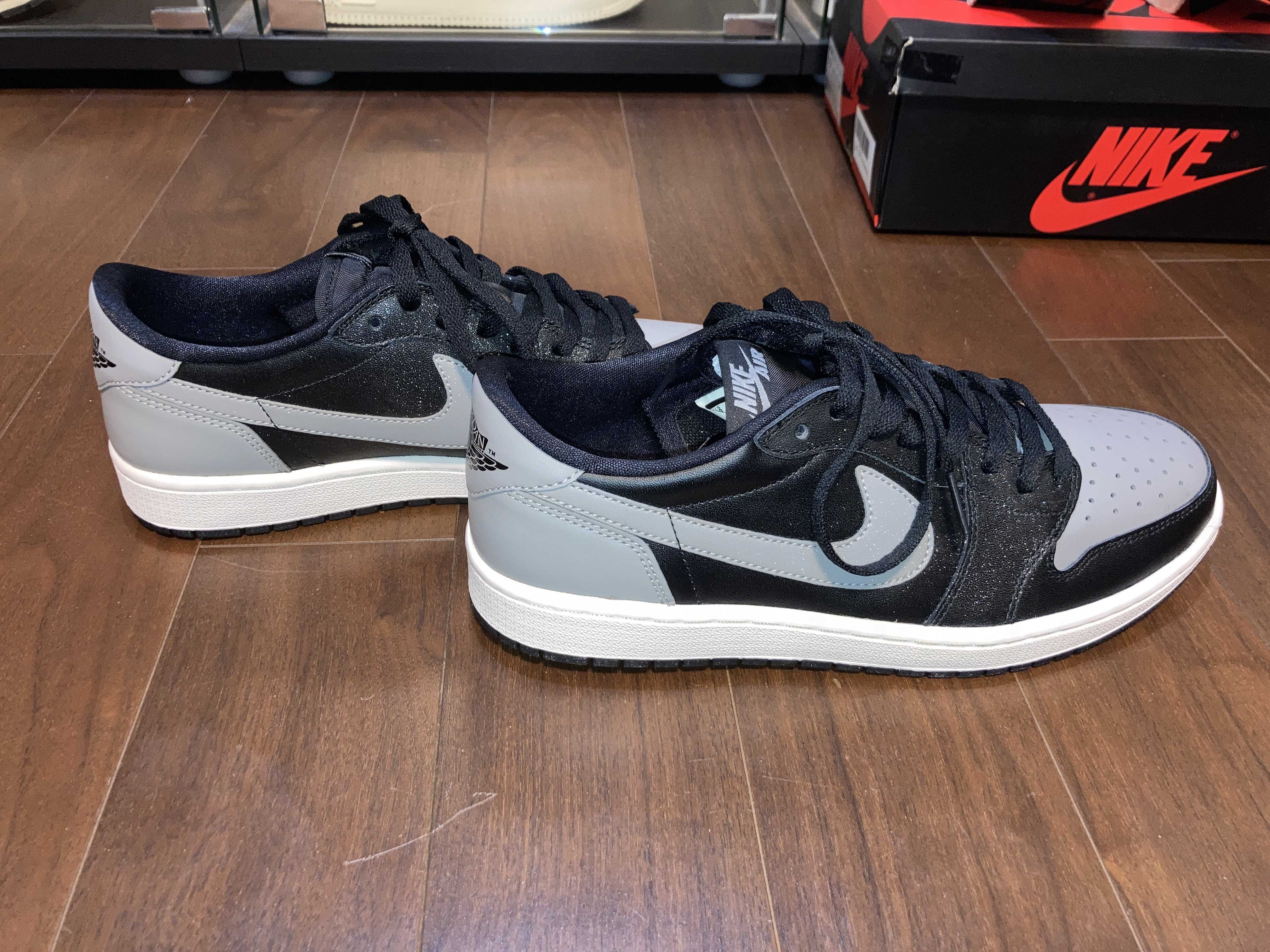 NIKE AIR JORDAN 1 RETRO LOW BLACK GREY (2015)