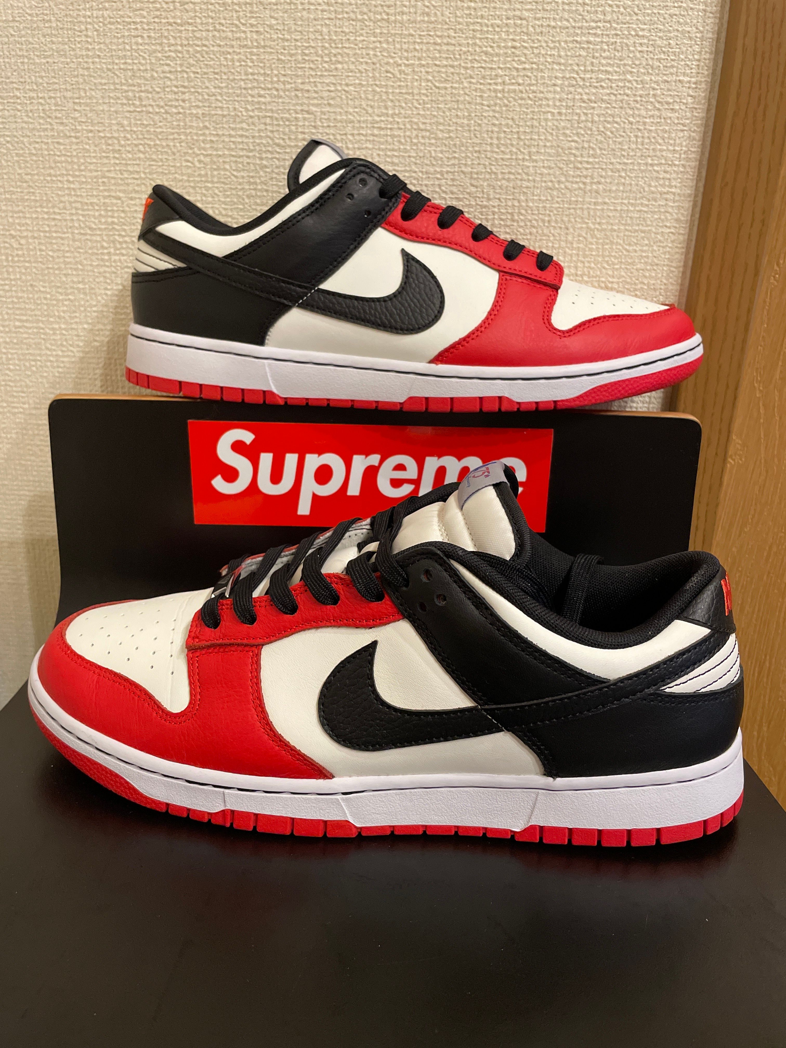 NBA × Nike Dunk Low EMB 75th Anniversary "Chicago Bulls"