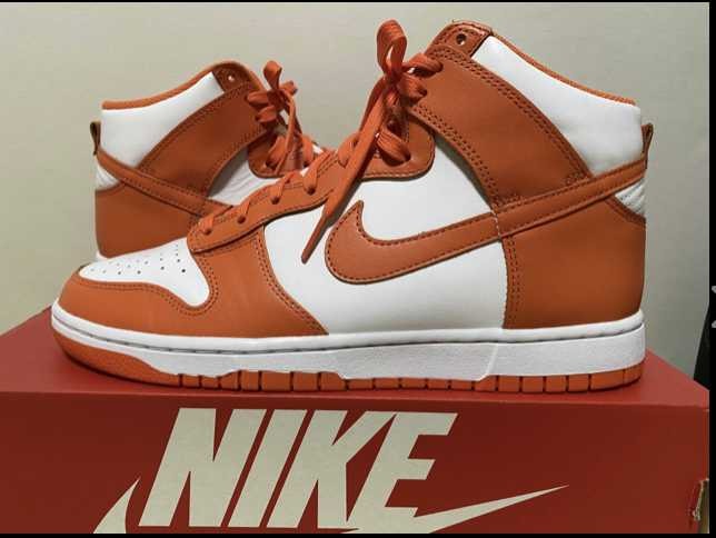 Nike Dunk High "Orange Blaze"