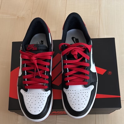 Nike Air Jordan 1 Retro Low OG "Black Toe"
