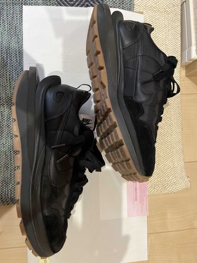 sacai × Nike VaporWaffle "Black Gum"