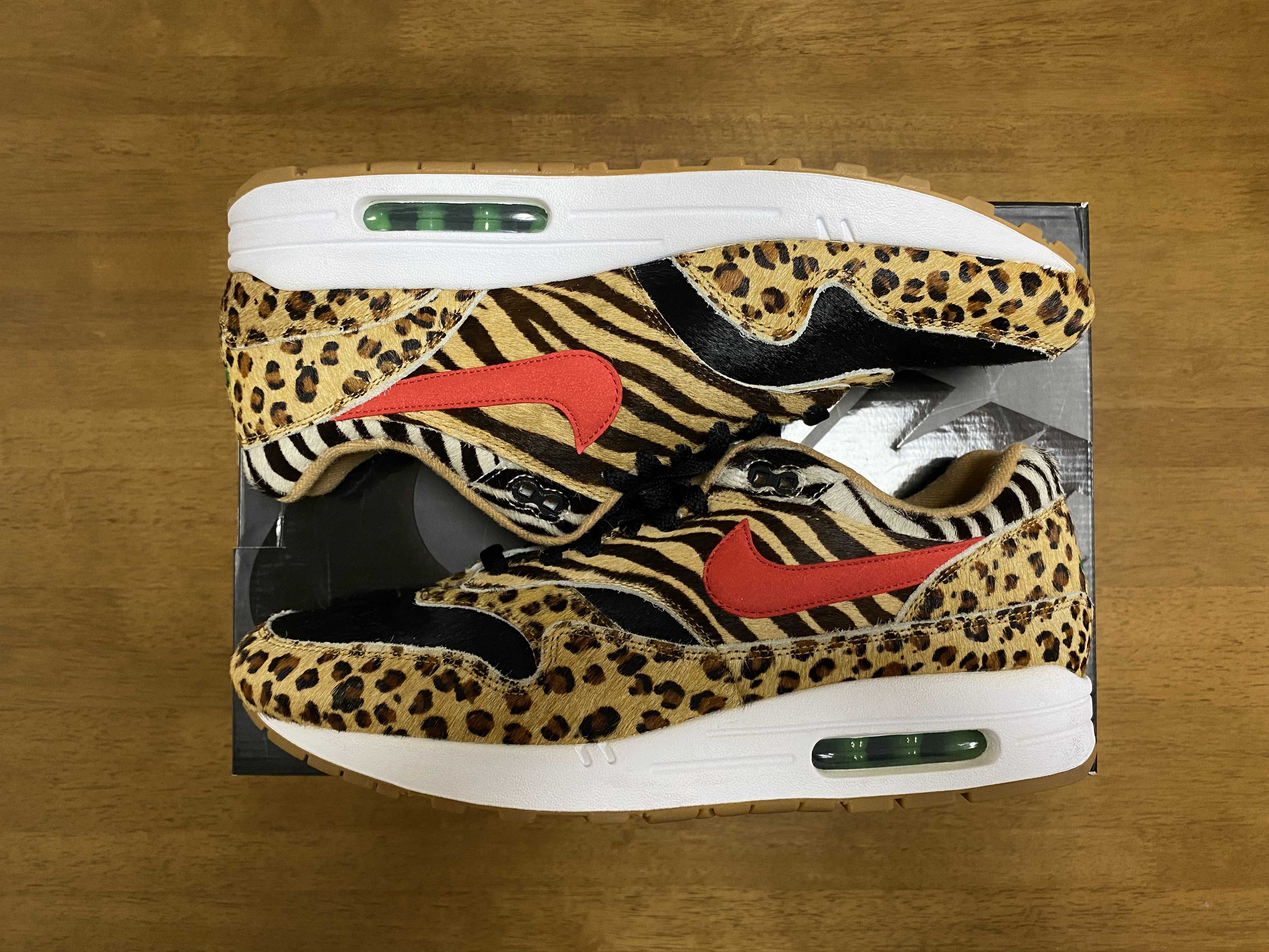 atmos × Nike Air Max 1 DLX "Animal Pack/Safari"