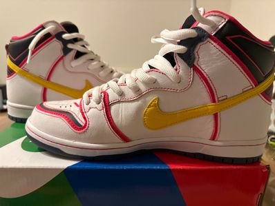 Gundam Unicorn × Nike SB Dunk High PRO QS "UNICORN"