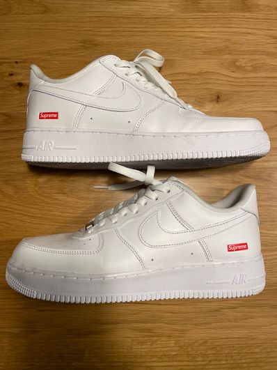 Supreme × Nike Air Force 1 Low "White"