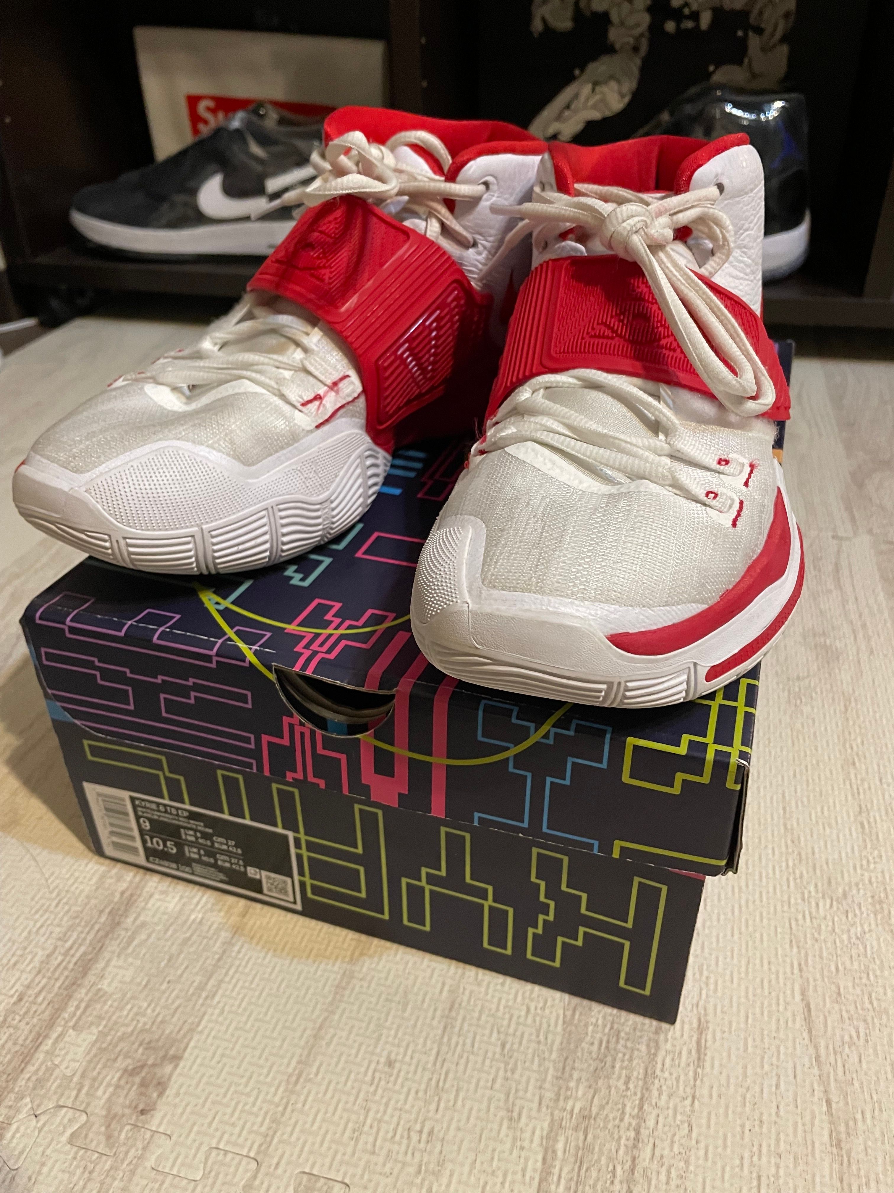 Nike Kyrie 6 "White University Red"