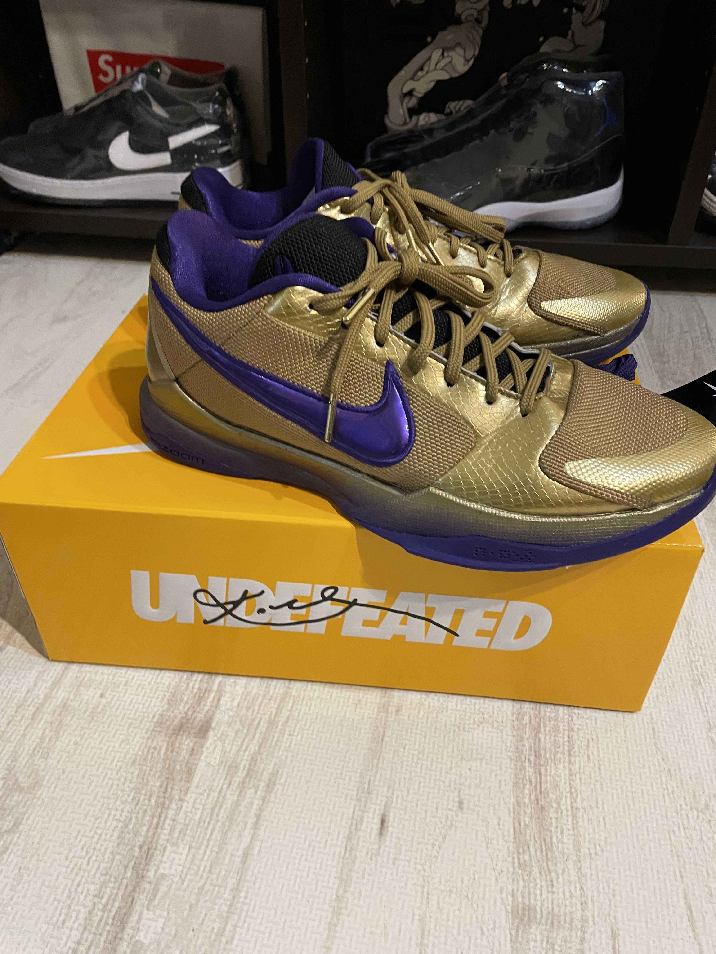 UNDEFEATED × Nike Kobe 5 Protro "Hall Of Fame"
