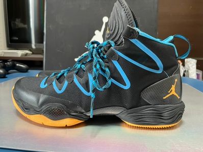 Nike Air Jordan XX8 SE "Black Atomic Mango Dark Powder Blue"
