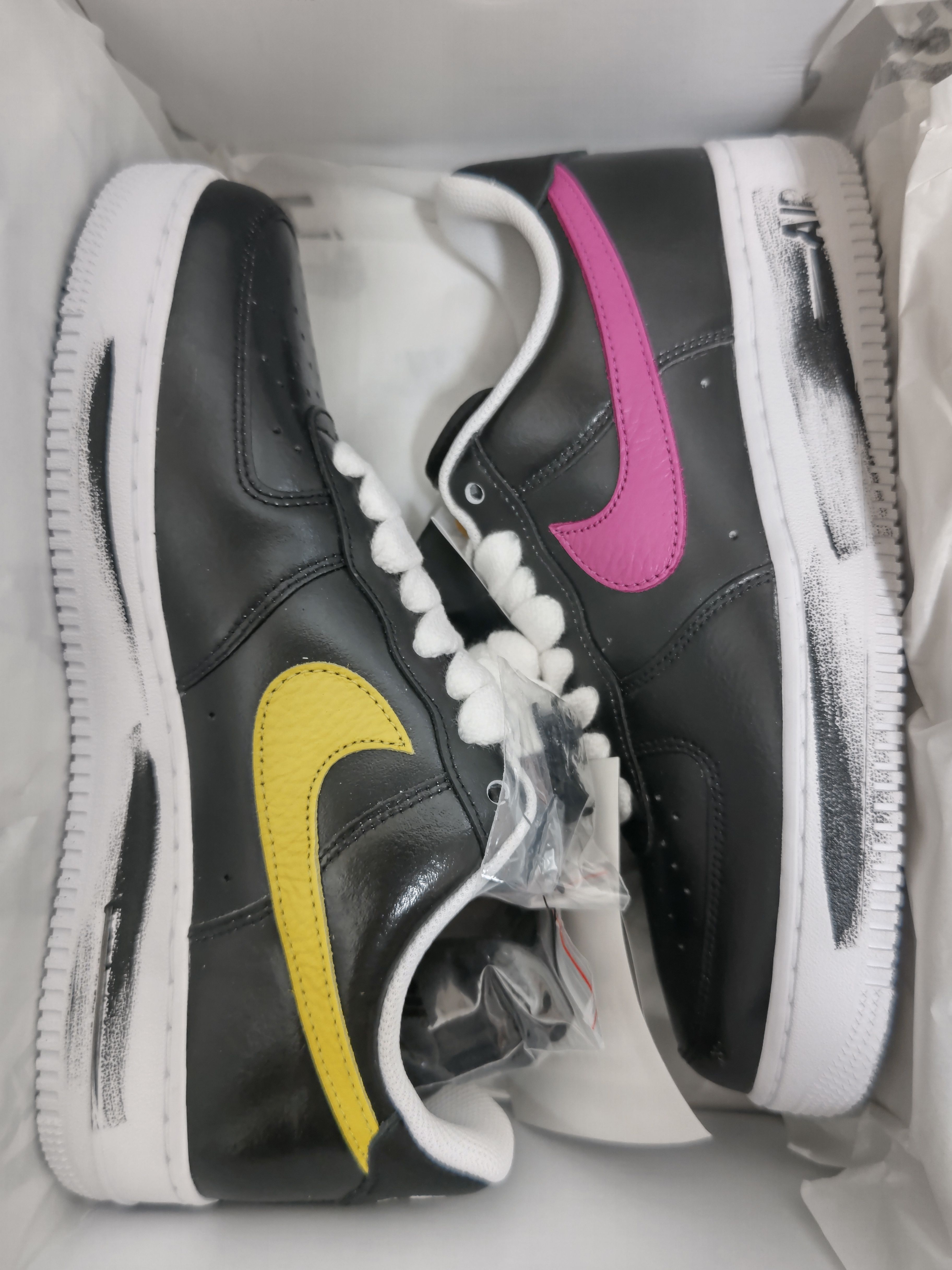 PEACEMINUSONE × Nike Air Force 1 Low '07 Para-Noise 3.0 "Black and Multi-Color" / G-DRAGON