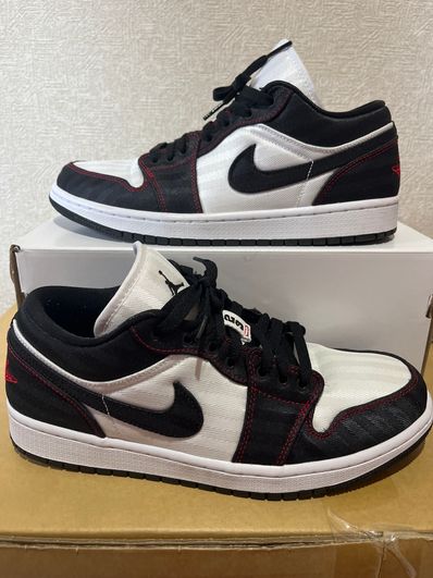 Nike Women's Air Jordan 1 Low SE UTL "Black/White/Gym Red"