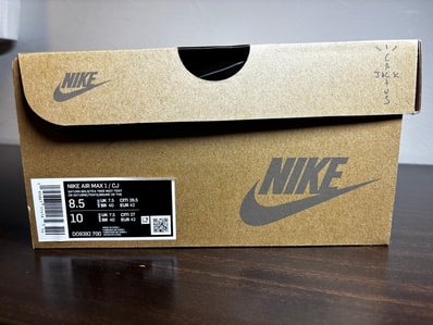 Travis Scott × Nike Air Max 1 "CACT.US Gold"