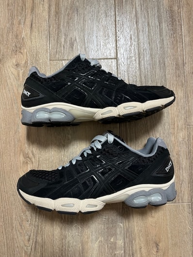 ENNOY × Asics Gel-Nimbus 9 "Black/Sheet Rock" (1201A986-002)