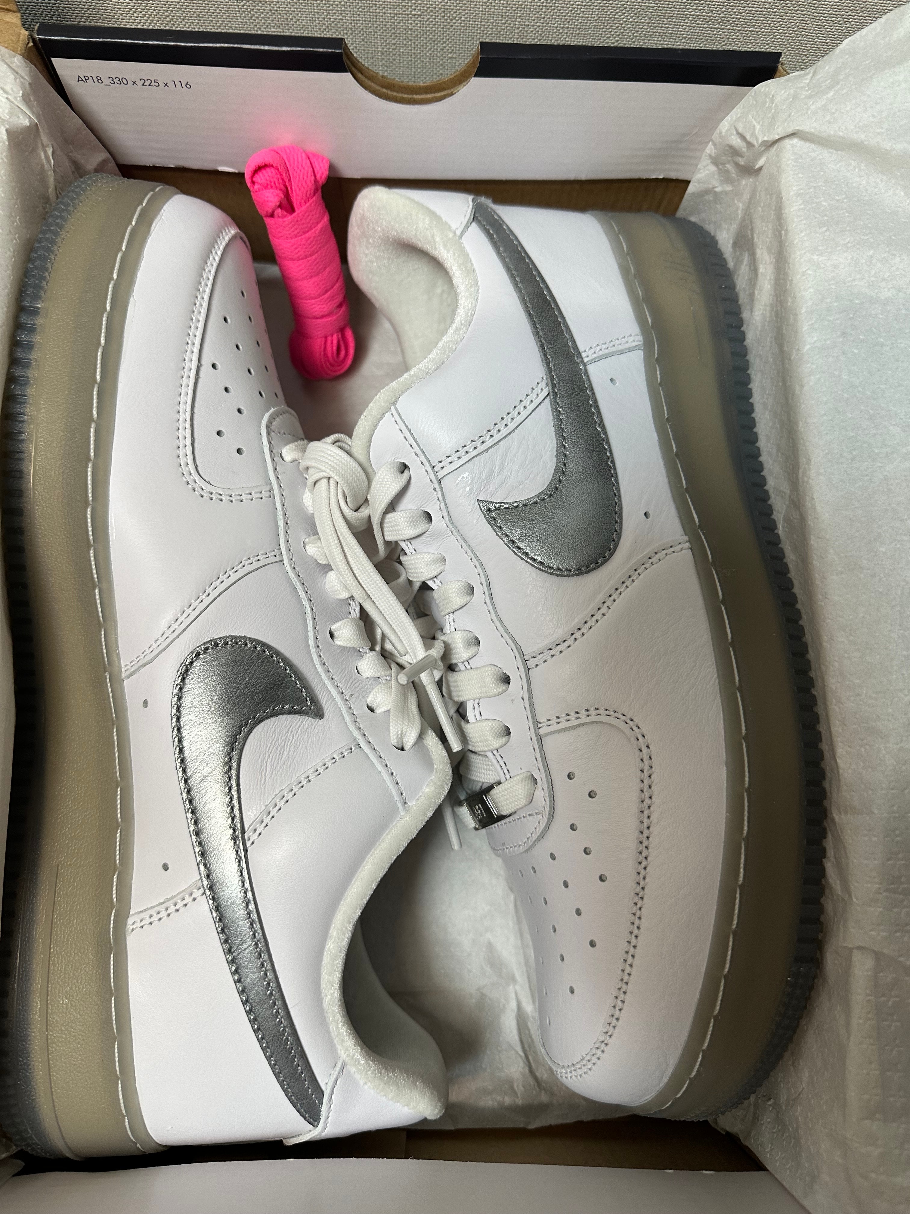 Nike Air Force 1 Low Premium "White Metallic"