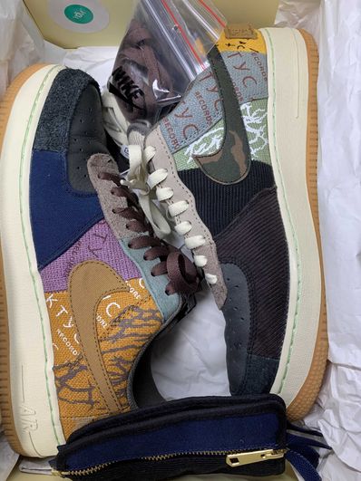 Travis Scott × Nike Air Force 1 Low Cactus Jack "Multi Color"