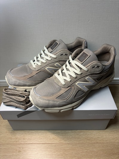 KITH × New Balance 990V4 "Moonrock"