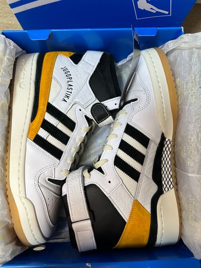 BSTN × adidas Forum 84 High "Cloud White/Team Colleg Gold"