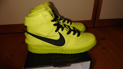 AMBUSH × NIKE DUNK HIGH "FLASH LIME"