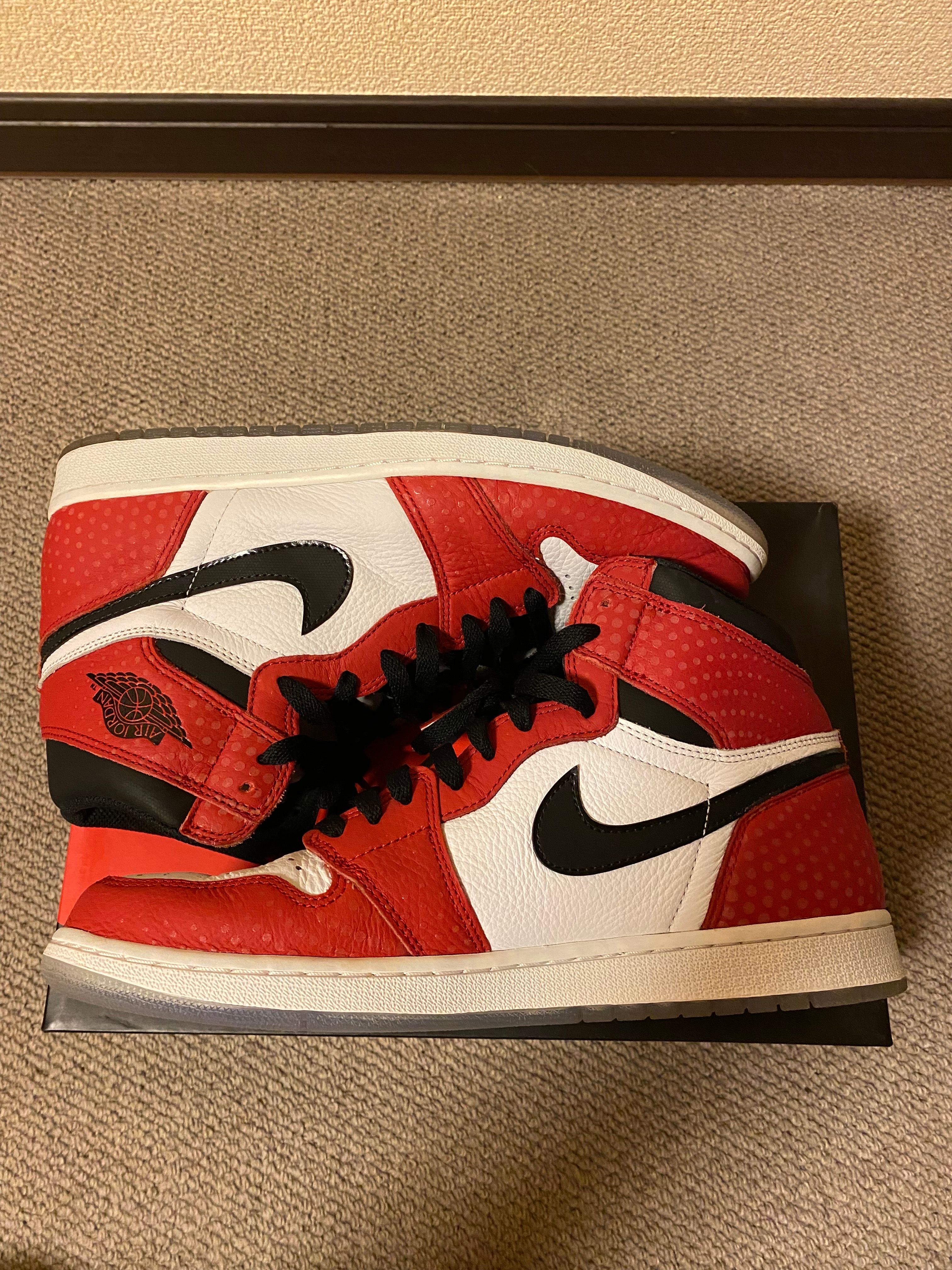 Spiderman × Nike Air Jordan 1 Origin Story "Gym Red/White/Photo Blue/Black"