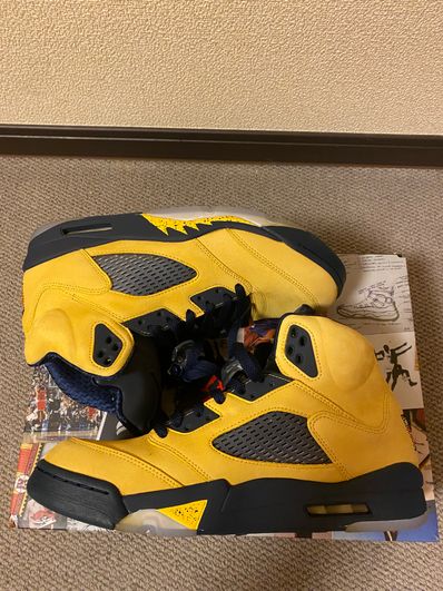 NIKE AIR JORDAN 5 "MICHIGAN"