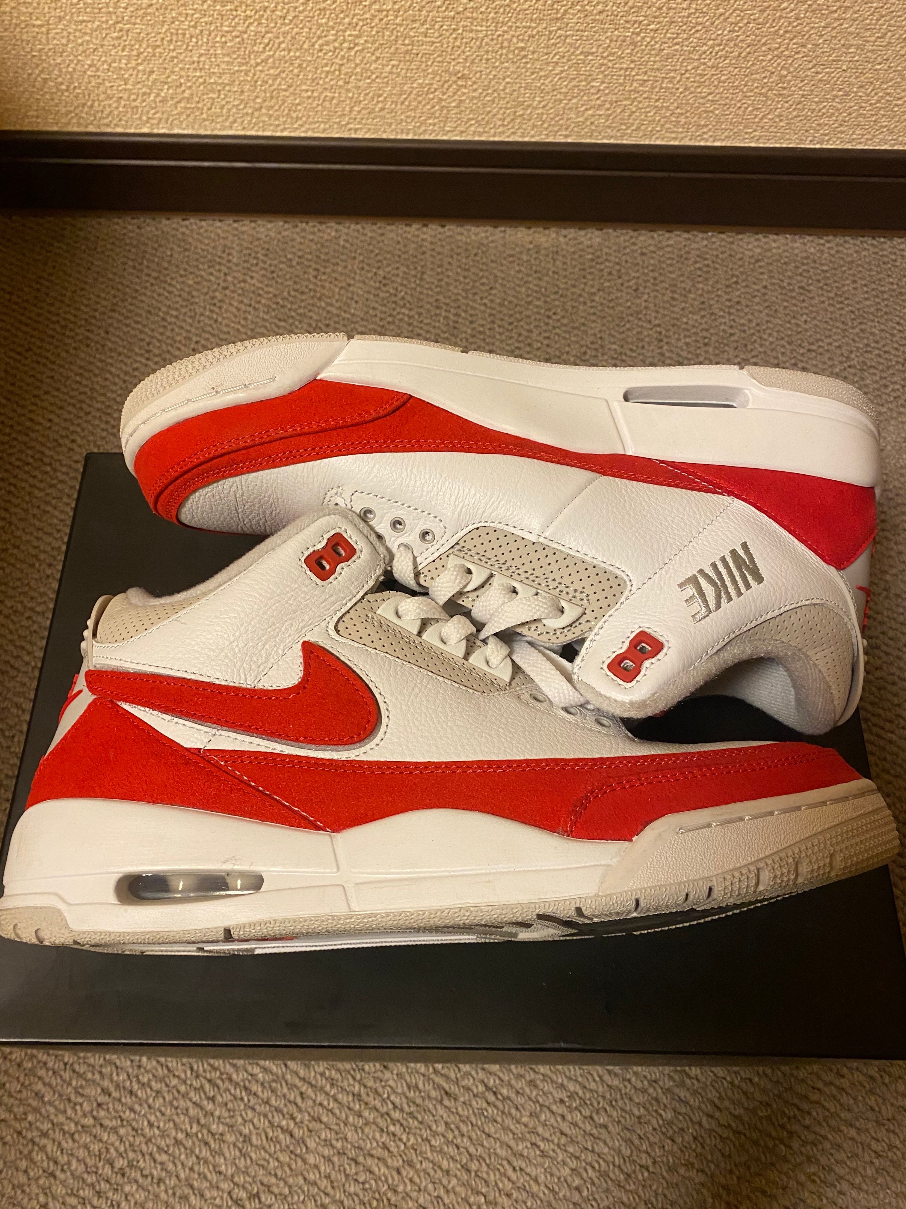 Nike Air Jordan 3 Retro "Tinker White/University Red"