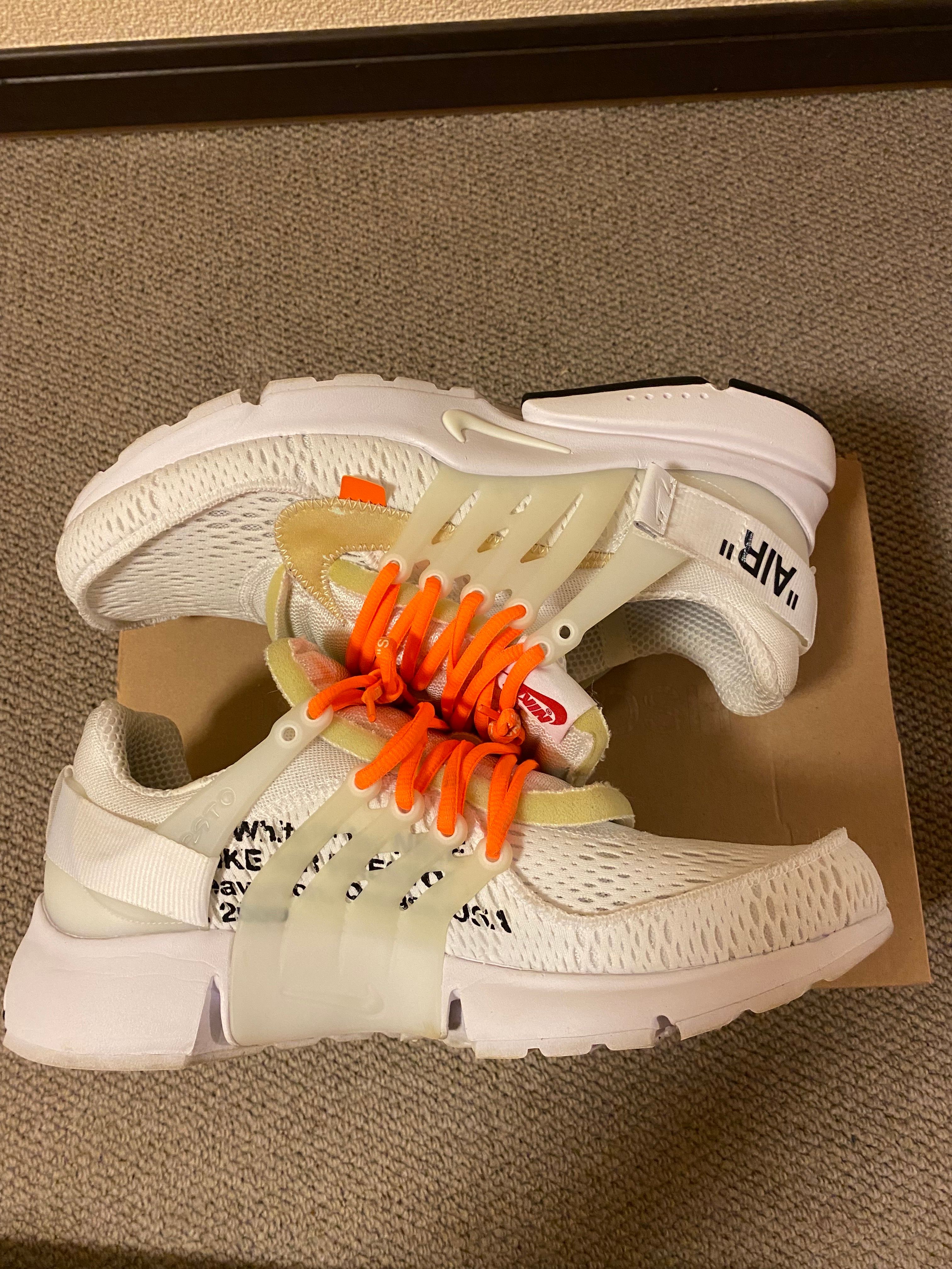 Off-White × Nike Air Presto "White/Black/Cone"