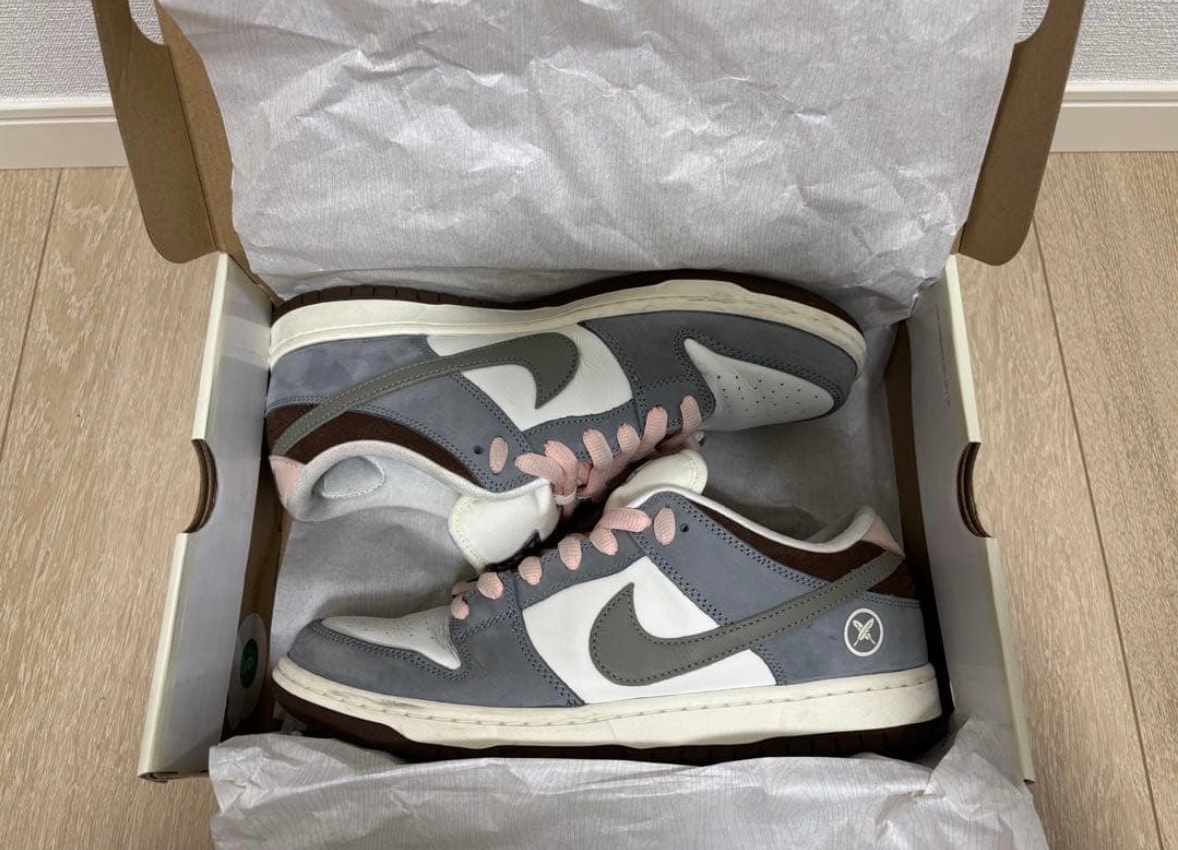 堀米 雄斗(Yuto Horigome) × Nike SB Dunk Low Pro QS "Wolf Grey"