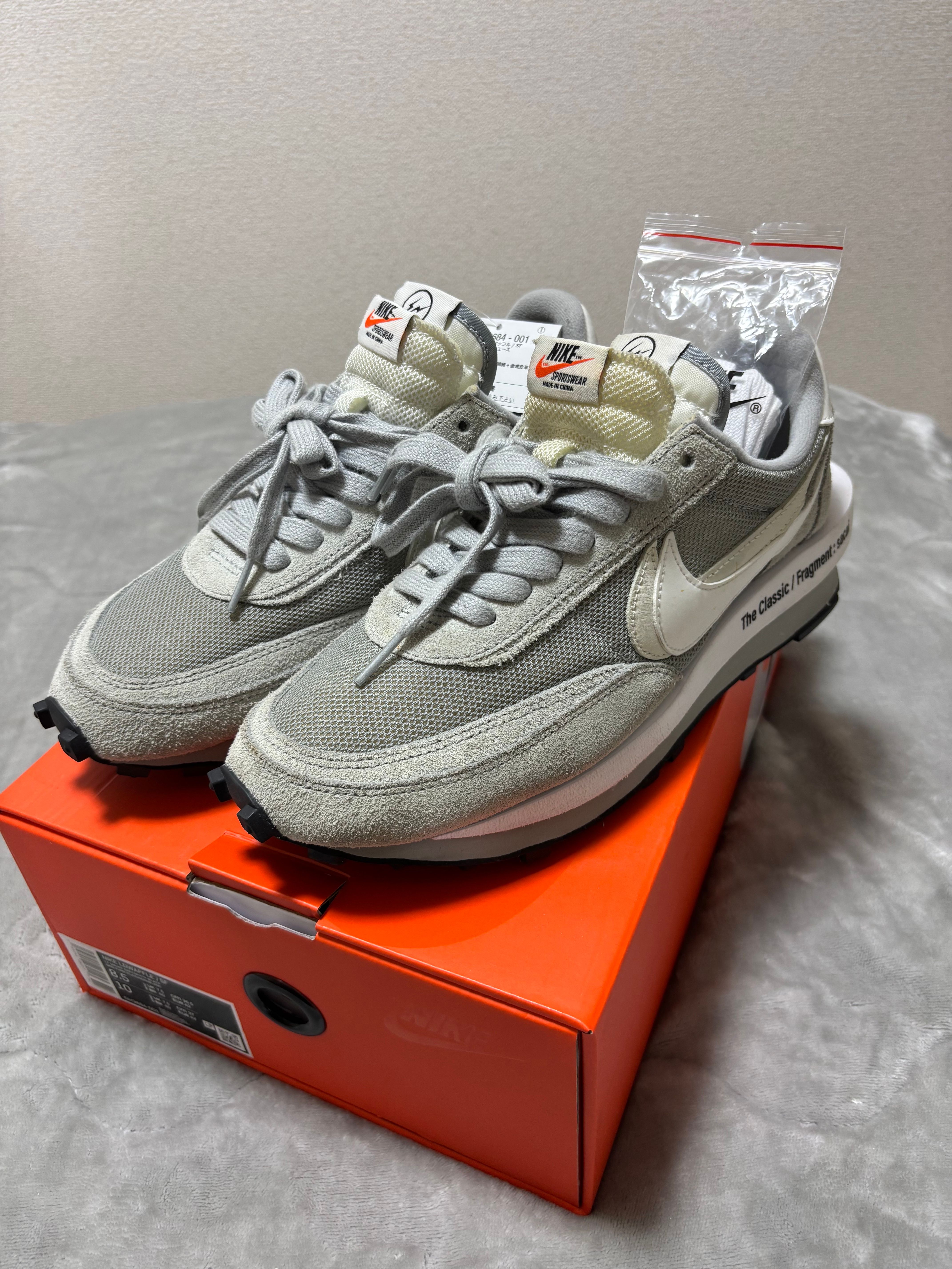 フラグメント×サカイ×ナイキ LDワッフル ライトスモークグレー 25cm 楽天市場】NIKE ナイキ FRAGMENT DESIGN X SACAI X LDV WAFFLE