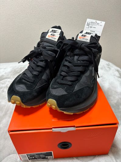 sacai × Nike VaporWaffle "Black Gum"