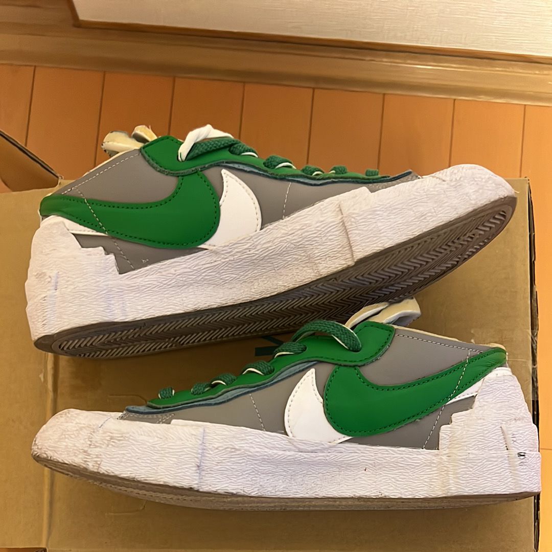 sacai × Nike Blazer Low "Classic Green"