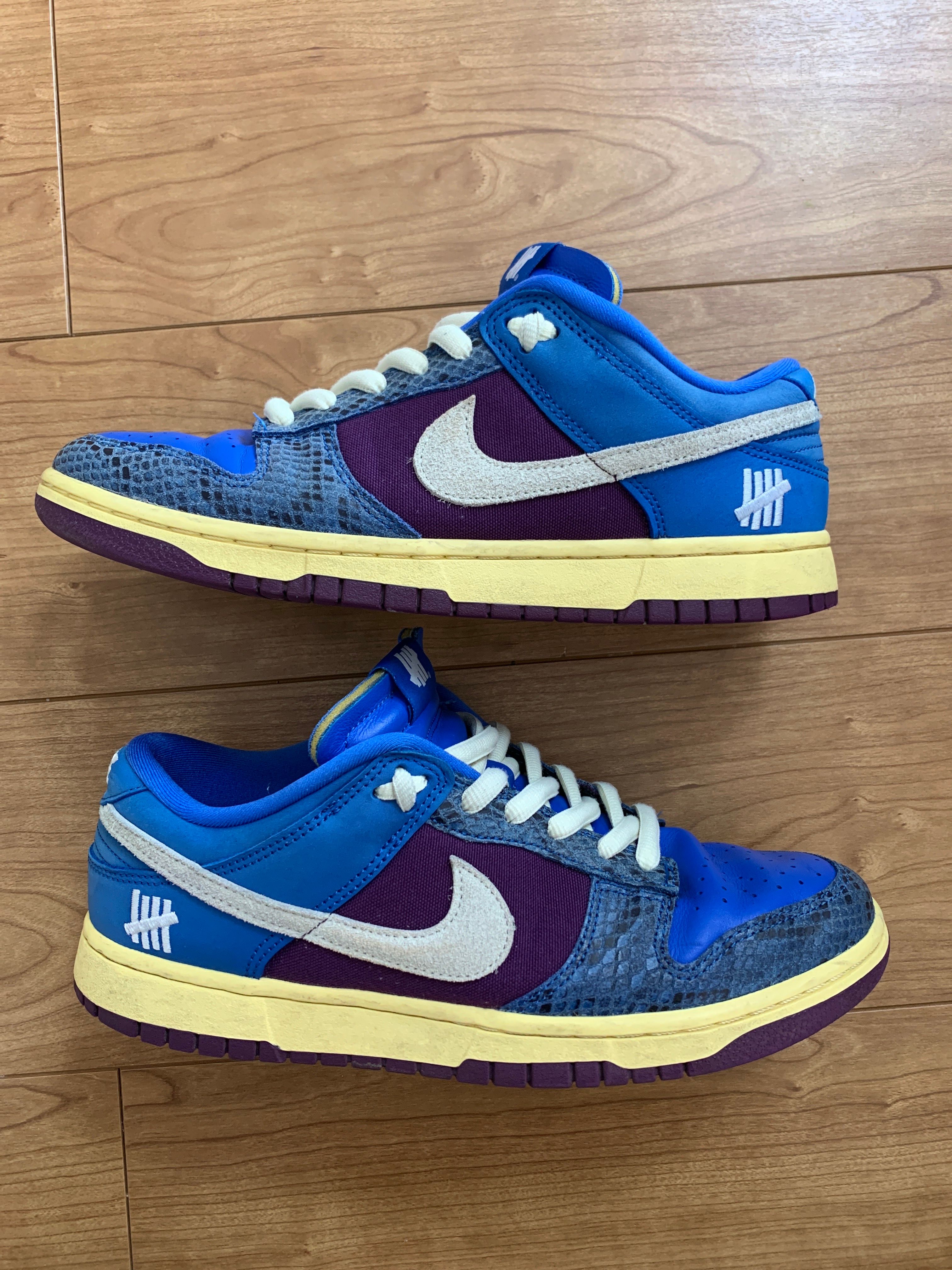 UNDEFEATED × Nike Dunk Low SP "Royal"